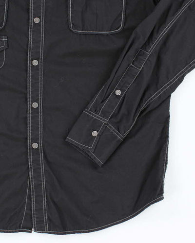Vintage Y2K International Concepts Embroidered Utility Shirt - L