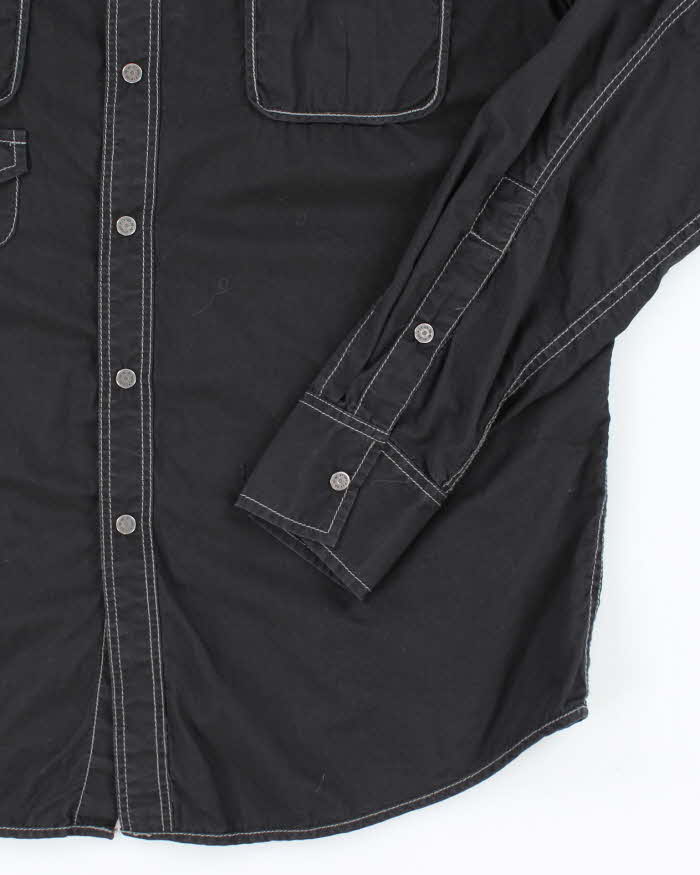 Vintage Y2K International Concepts Embroidered Utility Shirt - L
