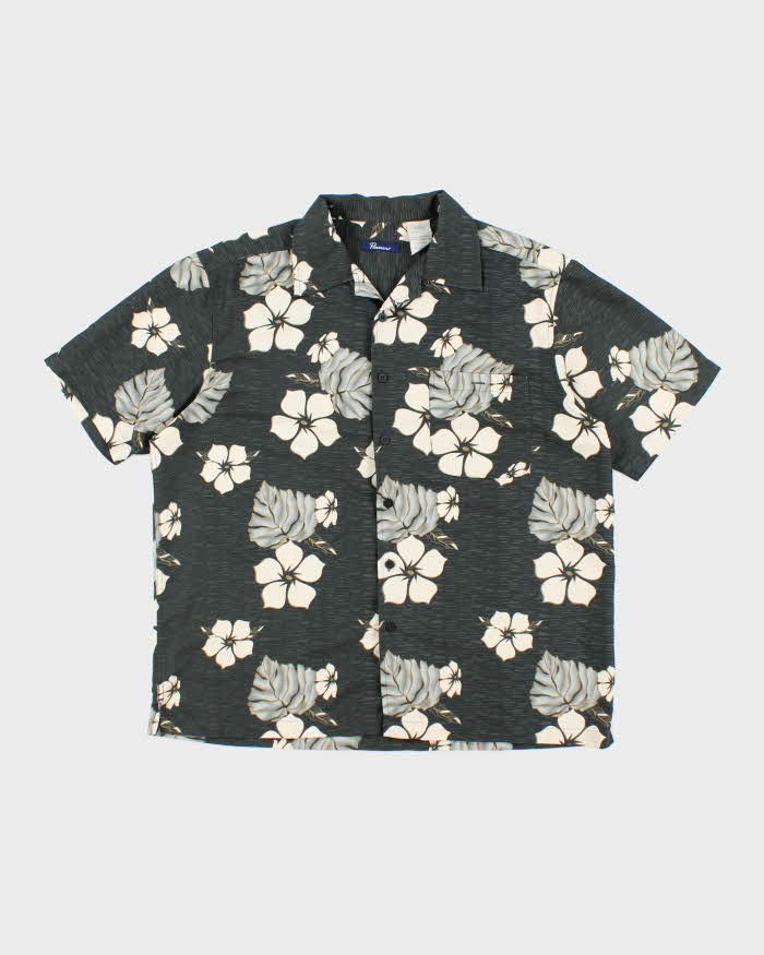 Vintage Penmans Floral Graphic Lightweight Hawaiian Shirt - L