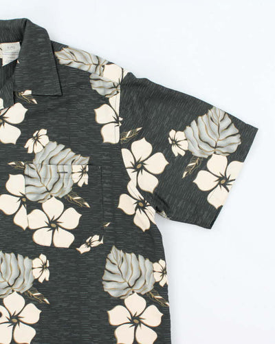 Vintage Penmans Floral Graphic Lightweight Hawaiian Shirt - L
