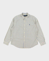 Vintage 2000's Ralph Lauren Checked Oversized Long Sleeve Shirt - XXL