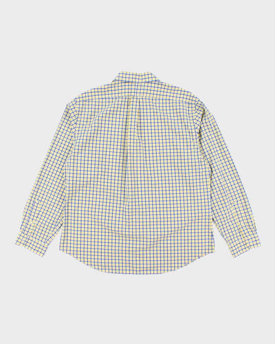 Vintage 2000's Ralph Lauren Checked Oversized Long Sleeve Shirt - XXL