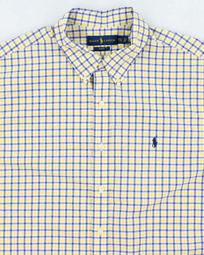 Vintage 2000's Ralph Lauren Checked Oversized Long Sleeve Shirt - XXL