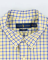 Vintage 2000's Ralph Lauren Checked Oversized Long Sleeve Shirt - XXL