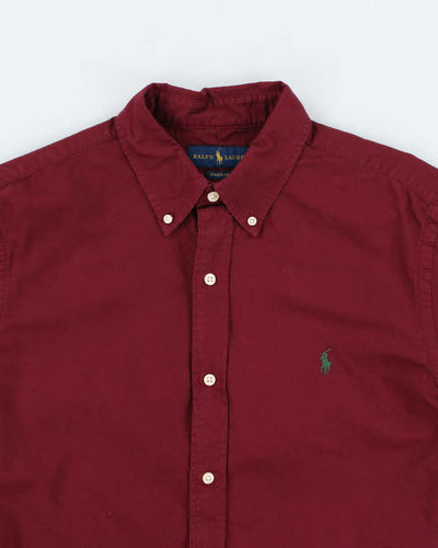 Vintage 2000's Ralph Lauren Plain Heavyweight Long Sleeved Shirt - L