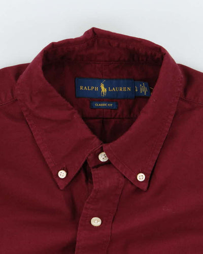 Vintage 2000's Ralph Lauren Plain Heavyweight Long Sleeved Shirt - L