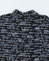 Vintage 2000's Harley Davidson All Over Print Spell Out Hawaiian Shirt - XL