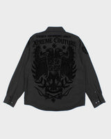 Vintage Y2K Xtreme Couture Printed Long Sleeved Utility Shirt - L