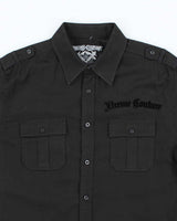 Vintage Y2K Xtreme Couture Printed Long Sleeved Utility Shirt - L