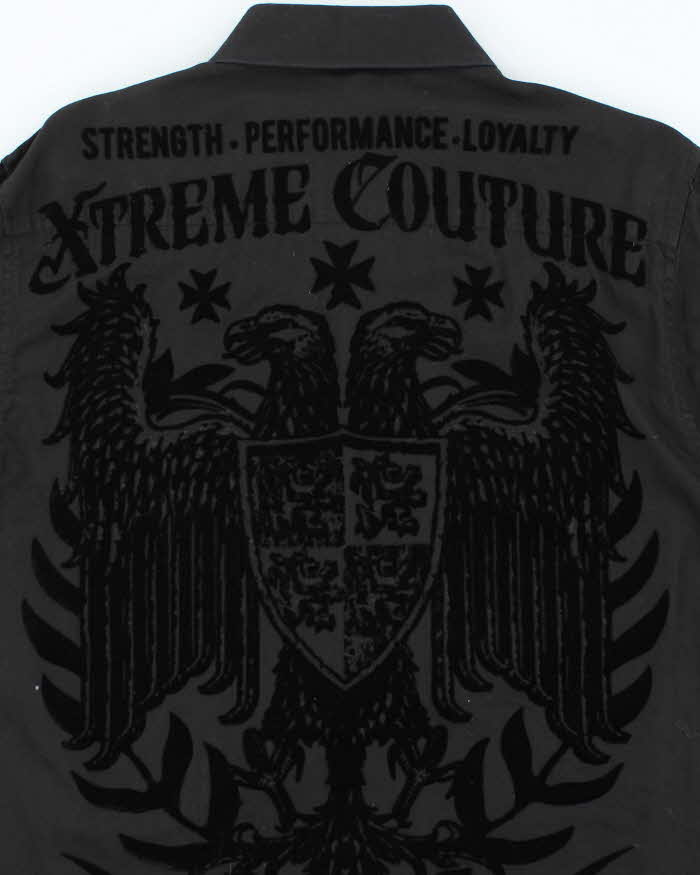 Vintage Y2K Xtreme Couture Printed Long Sleeved Utility Shirt - L