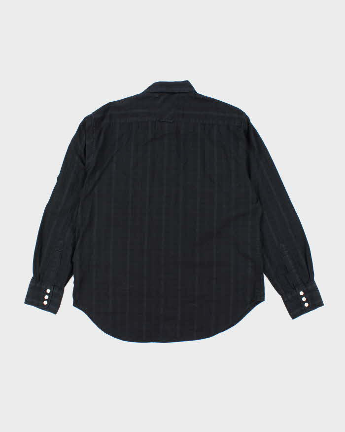 Vintage Y2K Guess Embroidered Lightweight Long Sleeved Shirt - XL