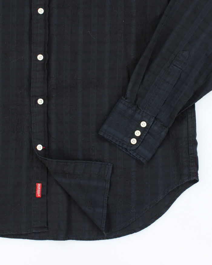 Vintage Y2K Guess Embroidered Lightweight Long Sleeved Shirt - XL