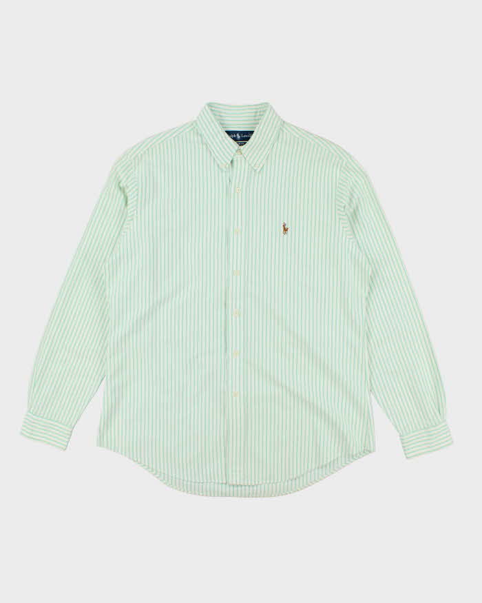 Vintage 2000's Ralph Lauren Heavyweight Striped Long Sleeved Shirt - L