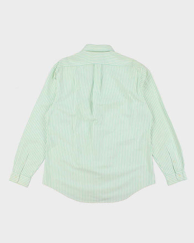 Vintage 2000's Ralph Lauren Heavyweight Striped Long Sleeved Shirt - L