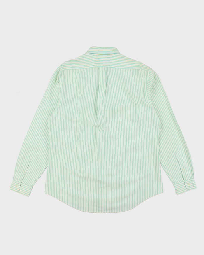 Vintage 2000's Ralph Lauren Heavyweight Striped Long Sleeved Shirt - L
