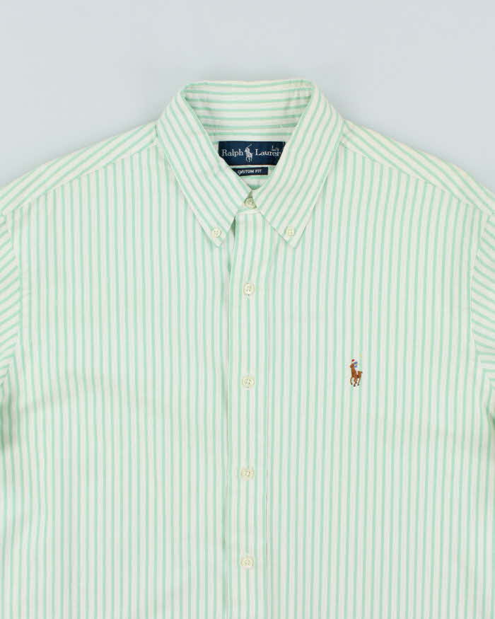 Vintage 2000's Ralph Lauren Heavyweight Striped Long Sleeved Shirt - L