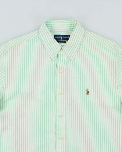 Vintage 2000's Ralph Lauren Heavyweight Striped Long Sleeved Shirt - L