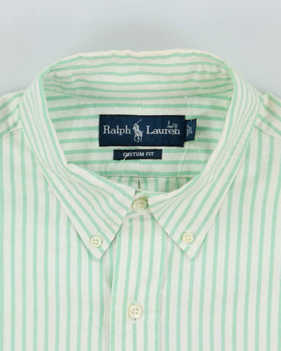 Vintage 2000's Ralph Lauren Heavyweight Striped Long Sleeved Shirt - L