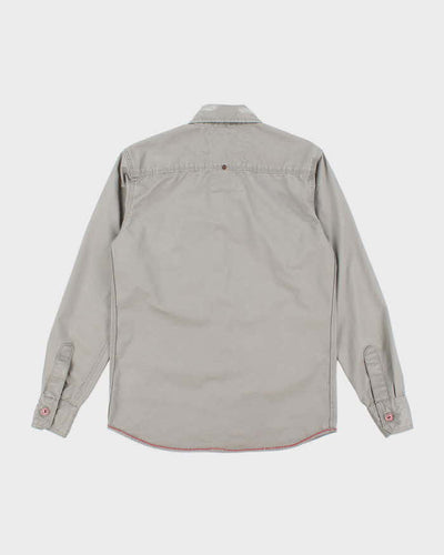 Vintage Y2k 00s Diesel Heavyweight Long Sleeve Shirt - L
