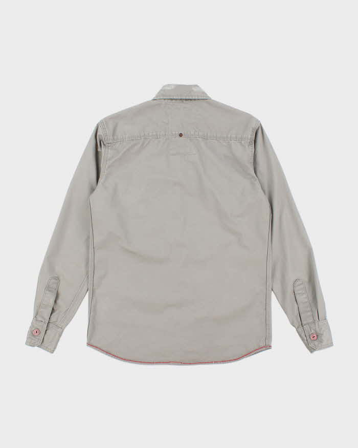 Vintage Y2k 00s Diesel Heavyweight Long Sleeve Shirt - L