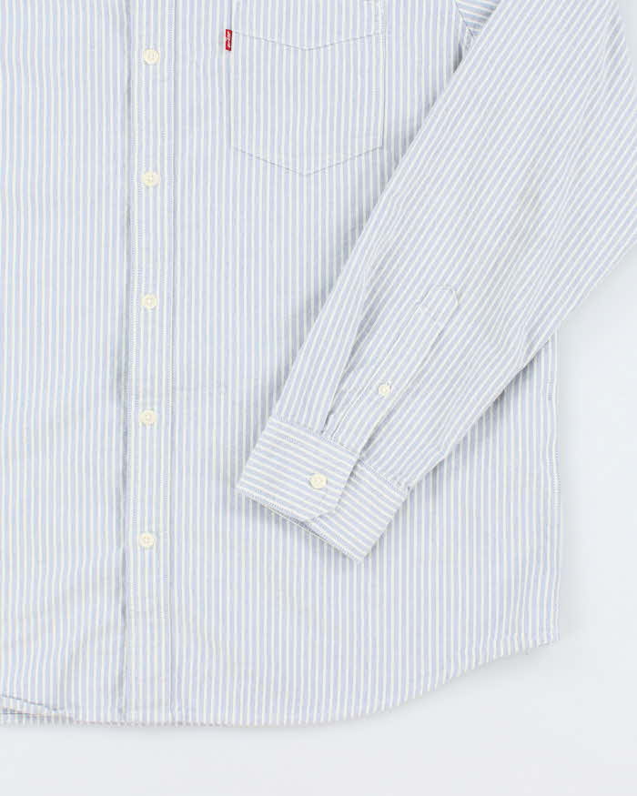 Vintage Levi's Pin Stripe Heavyweight Shirt - XL