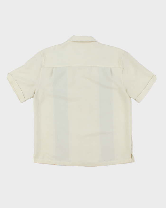 Vintage Havana Two Tone Short Sleeve Shirt - M