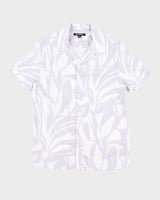 Vintage Karl Lagerfeld Patterned Hawaiian Shirt - S