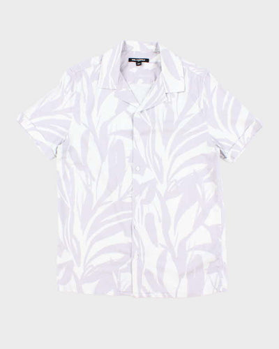Vintage Karl Lagerfeld Patterned Hawaiian Shirt - S