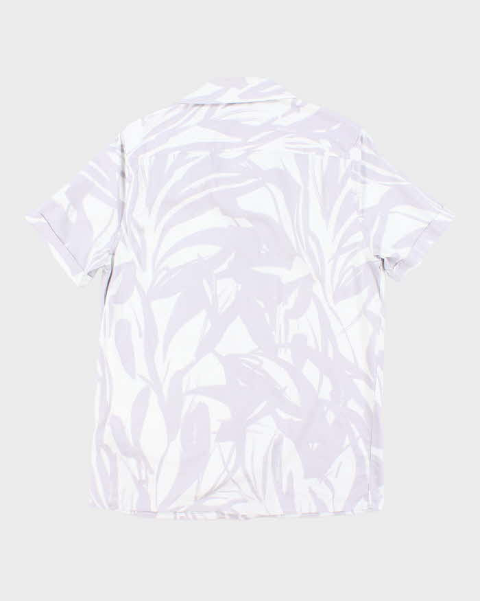 Vintage Karl Lagerfeld Patterned Hawaiian Shirt - S