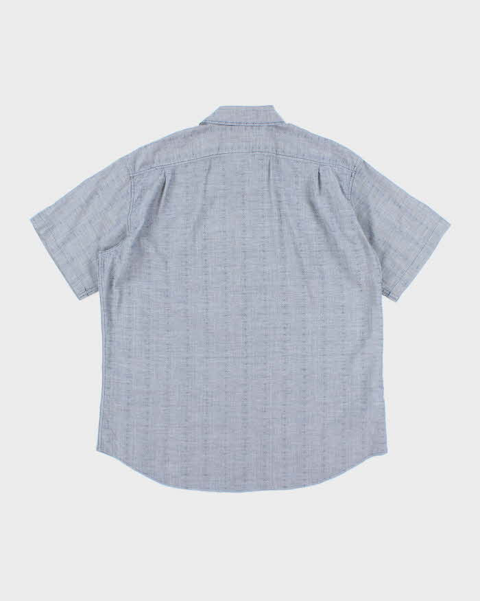 Vintage Eddie Bauer Lightweight Patterned Short Sleeve Shirt - L