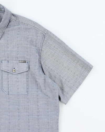 Vintage Eddie Bauer Lightweight Patterned Short Sleeve Shirt - L
