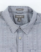 Vintage Eddie Bauer Lightweight Patterned Short Sleeve Shirt - L
