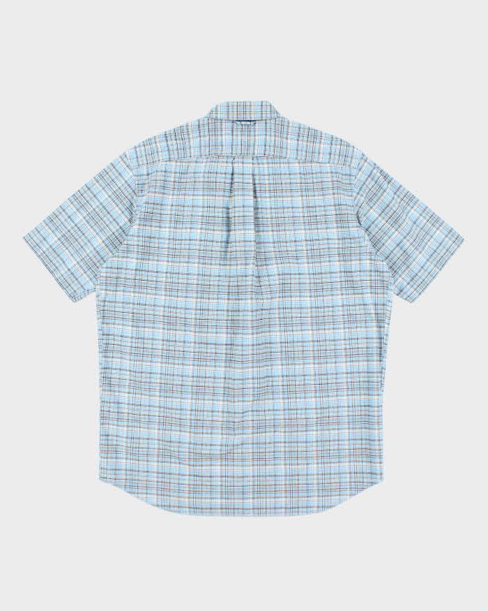 Vintage Eddie Bauer Heavyweight Check Short Sleeved Shirt - L