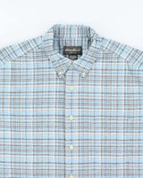 Vintage Eddie Bauer Heavyweight Check Short Sleeved Shirt - L