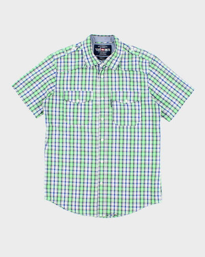 Vintage 2000's Ecko Untld Striped Short Sleeved Shirt - S