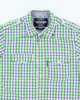 Vintage 2000's Ecko Untld Striped Short Sleeved Shirt - S