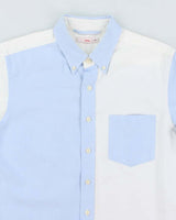 Vintage Edwin Two Tone Heavyweight Long Sleeve Shirt - M