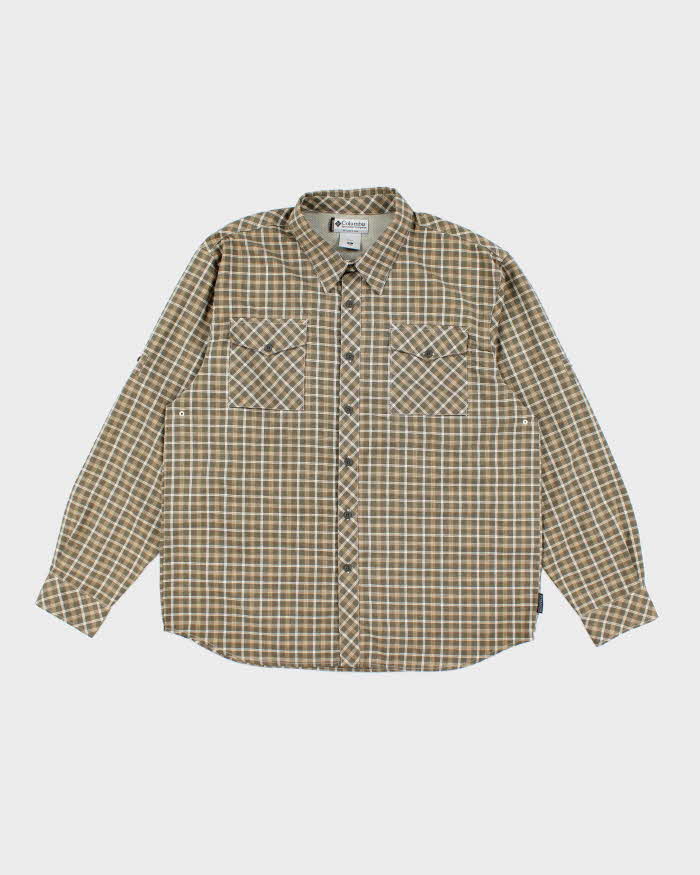 Vintage 2000's Columbia Oversized Long Sleeved Flannel Shirt - XL