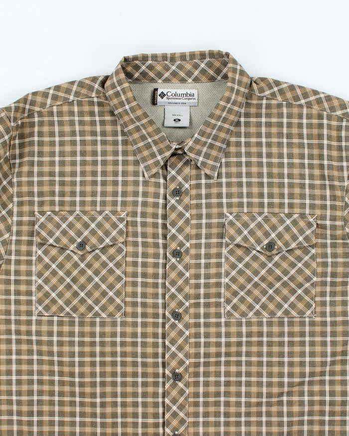 Vintage 2000's Columbia Oversized Long Sleeved Flannel Shirt - XL