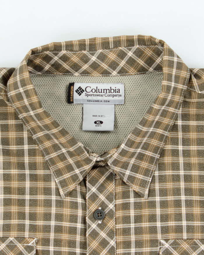 Vintage 2000's Columbia Oversized Long Sleeved Flannel Shirt - XL