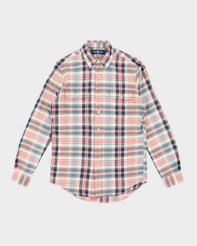 Vintage 2000's Ralph Lauren Double Pocket Flannel Shirt - S