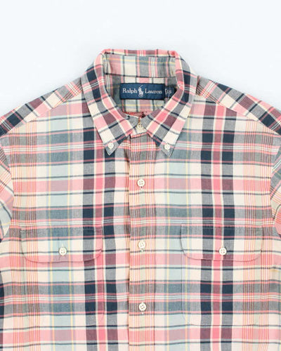 Vintage 2000's Ralph Lauren Double Pocket Flannel Shirt - S