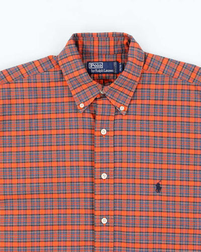 Vintage Y2K Ralph Lauren Heavyweight Long Sleeved Flannel Shirt - M