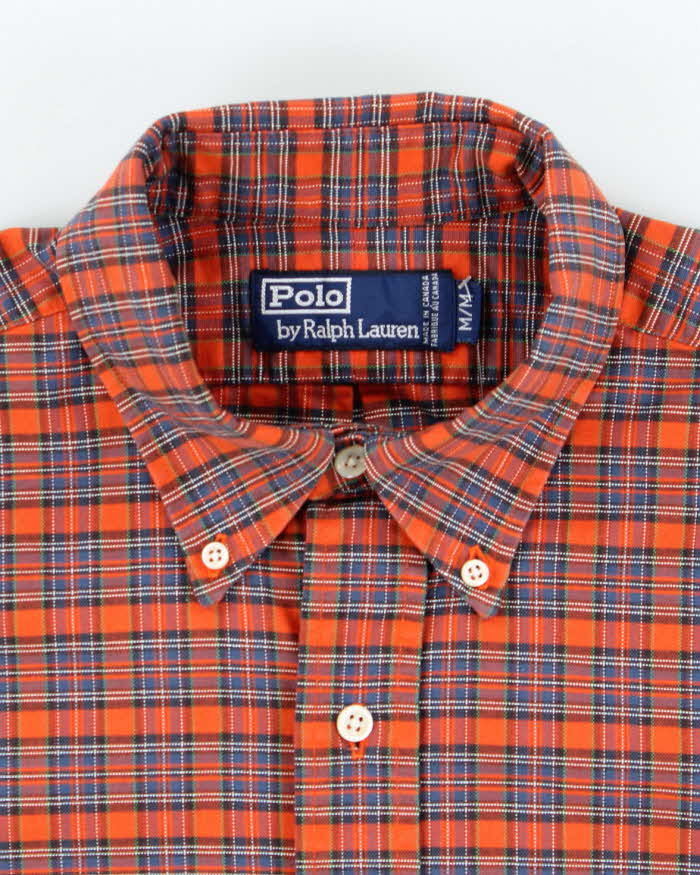 Vintage Y2K Ralph Lauren Heavyweight Long Sleeved Flannel Shirt - M