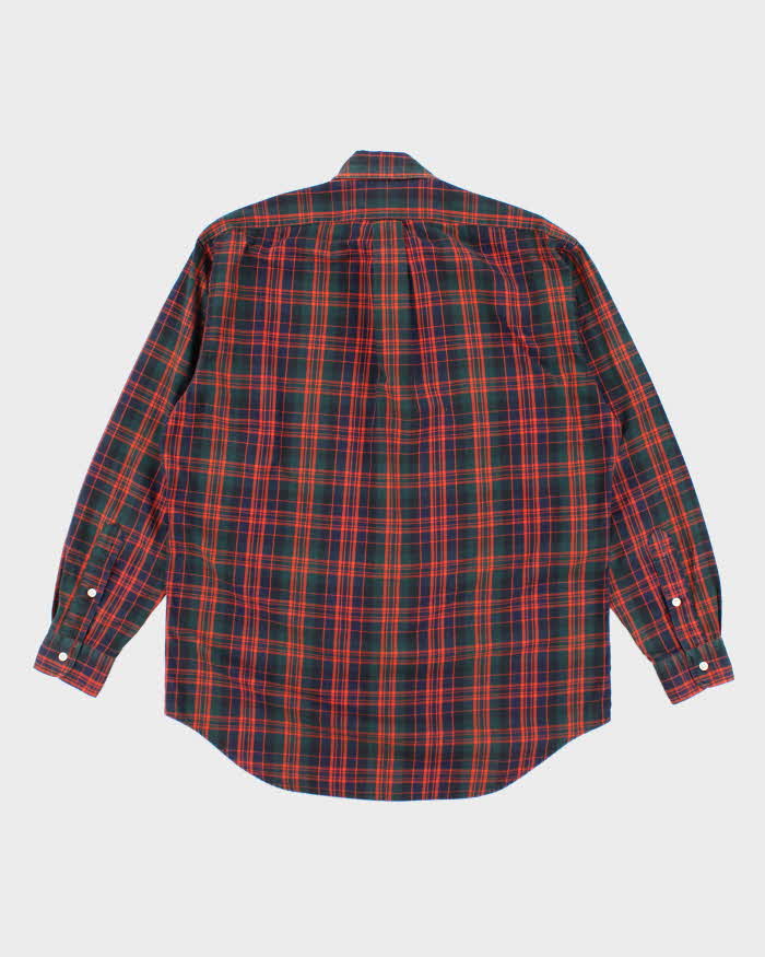 Vintage 2000's Ralph Lauren Checked Long Sleeve Flannel Shirt - XL