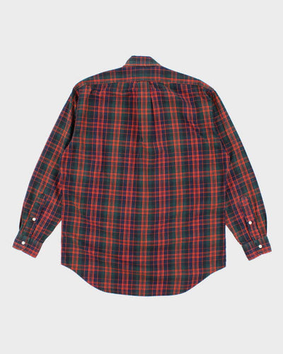 Vintage 2000's Ralph Lauren Checked Long Sleeve Flannel Shirt - XL