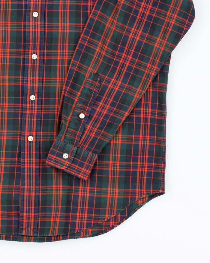 Vintage 2000's Ralph Lauren Checked Long Sleeve Flannel Shirt - XL