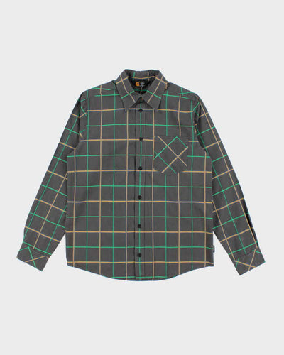 Vintage 90's Carhartt Patterned Long Sleeve Flannel Shirt - M