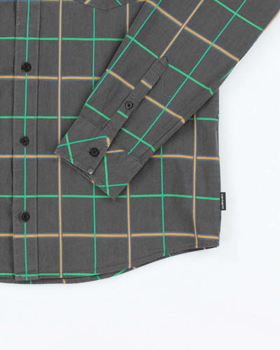 Vintage 90's Carhartt Patterned Long Sleeve Flannel Shirt - M
