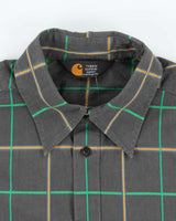 Vintage 90's Carhartt Patterned Long Sleeve Flannel Shirt - M